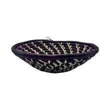 Maroon Drift Uganda Bukedo and Raffia Bowl