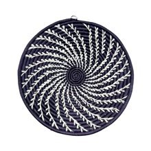 Mini Maroon Drift Uganda Bukedo Raffia Basket