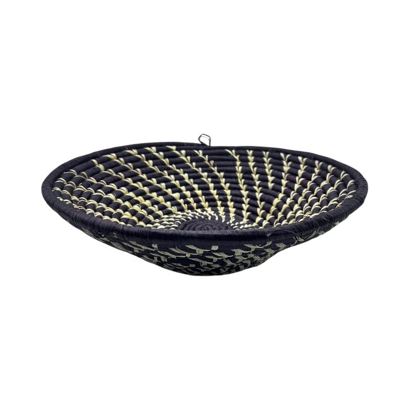 Mini Maroon Drift Uganda Bukedo Raffia Basket