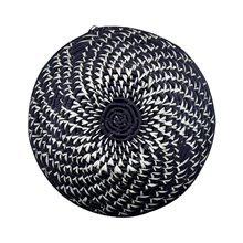 Mini Handwoven Maroon Drift Uganda Basket