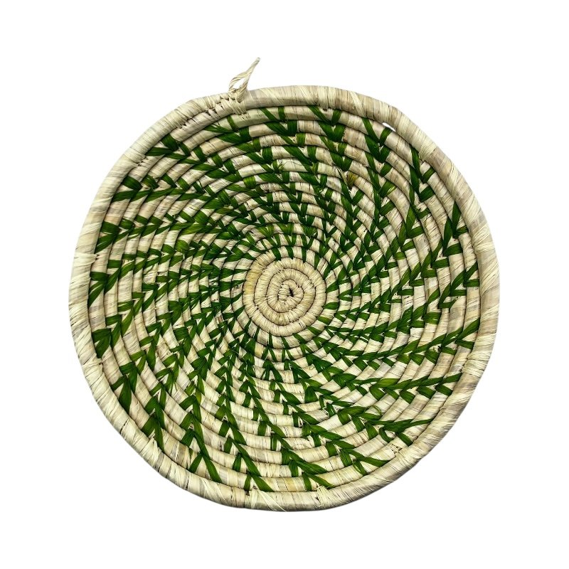 Bamboo Breeze Mini Uganda Raffia Basket