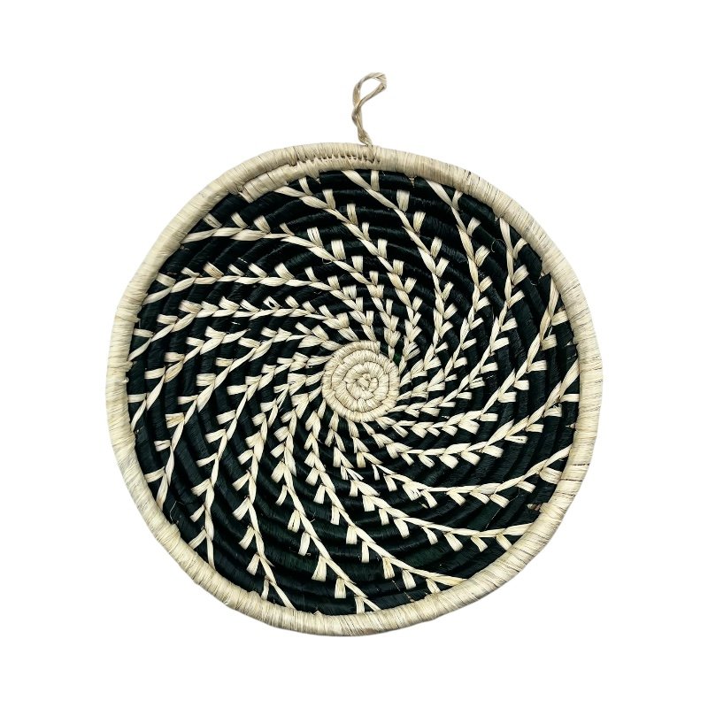 Handmade Emerald Night Mini Uganda Basket