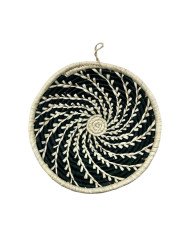 Handmade Emerald Night Mini Uganda Basket