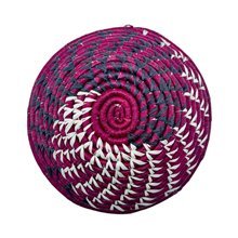 Ruby Eclipse Handwoven Mini Bukedo Raffia Basket