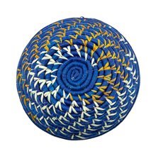 Blue Horizon Handmade Mini Uganda Raffia Basket