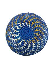 Blue Horizon Handmade Mini Uganda Raffia Basket