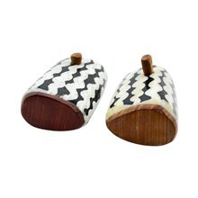 Safari Wave Kenyan Salt Pepper Shakers