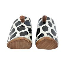 Handmade African Giraffe Batik Bone Shakers