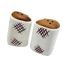 African Handmade Crimson Thatch Batik Bone Shakers