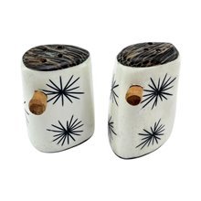 Handmade African Bone Ivory Starburst Shakers