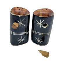 African Handmade Ebony Starburst Bone Shakers
