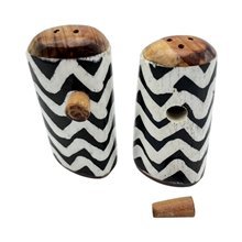 Handmade African Batik Bone Wave Shakers