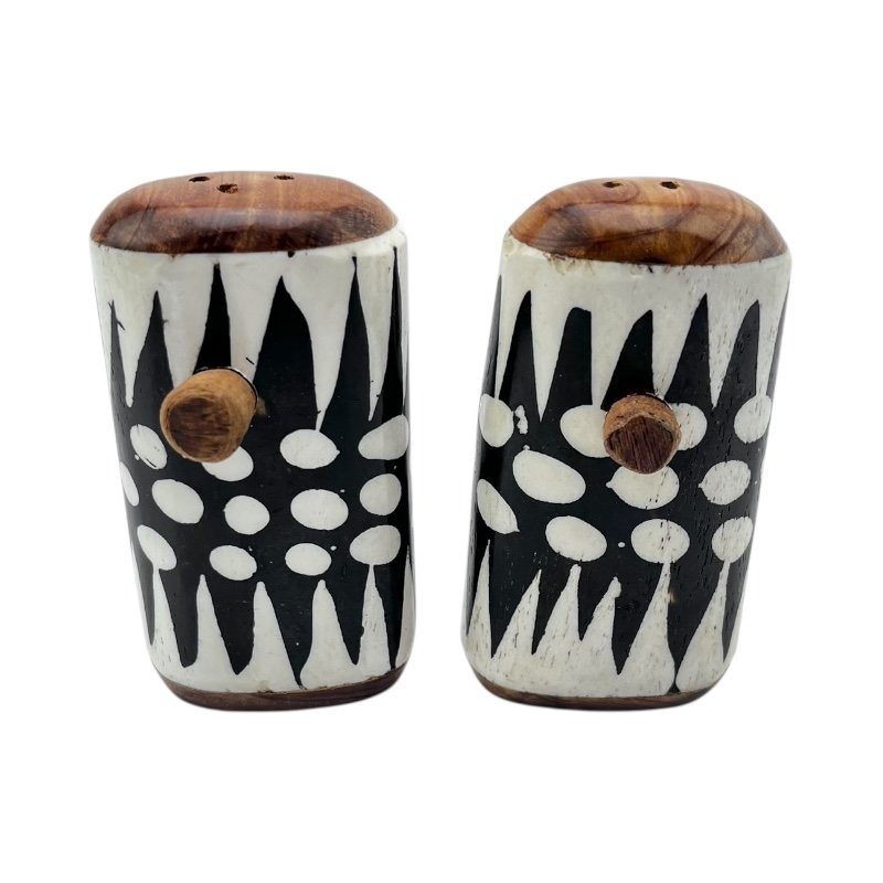 Polka Dot African Batik Bone Shakers