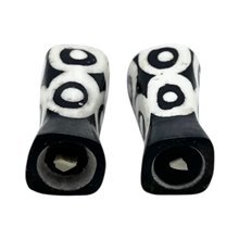 Handmade African Batik Bone Mini Wild Orbit Shakers