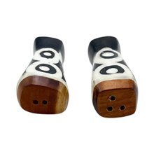 Handcarved Batik Bone Mini Wild Orbit Shakers