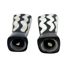 Handmade Mini Wild Orbit African Bone Salt Shakers