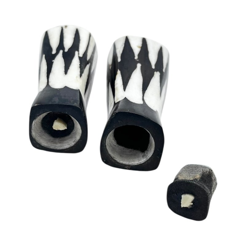 Mini Jagged Wave Batik Bone Shakers