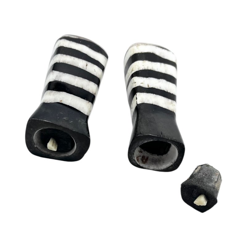 Mini Horizon Stripe Salt and Pepper Shakers