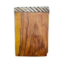 Kivuli Edge Olive Wood Coaster Set