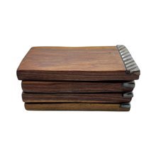 Olive Wood Kivuli Edge Coaster Set