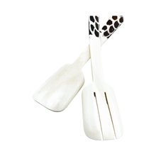 Savanna Duo Handmade African Batik Bone Servers