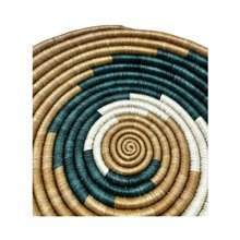 Harmony Swirl Rwandan Woven Sisal Basket