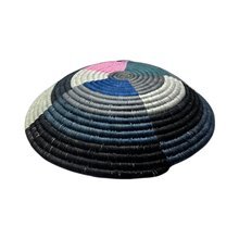 Rwanda Spectrum Weave Sisal Basket