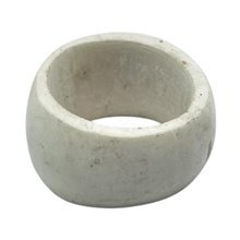 Kenya Handcarved Cow Bone Amani Napkin Rings