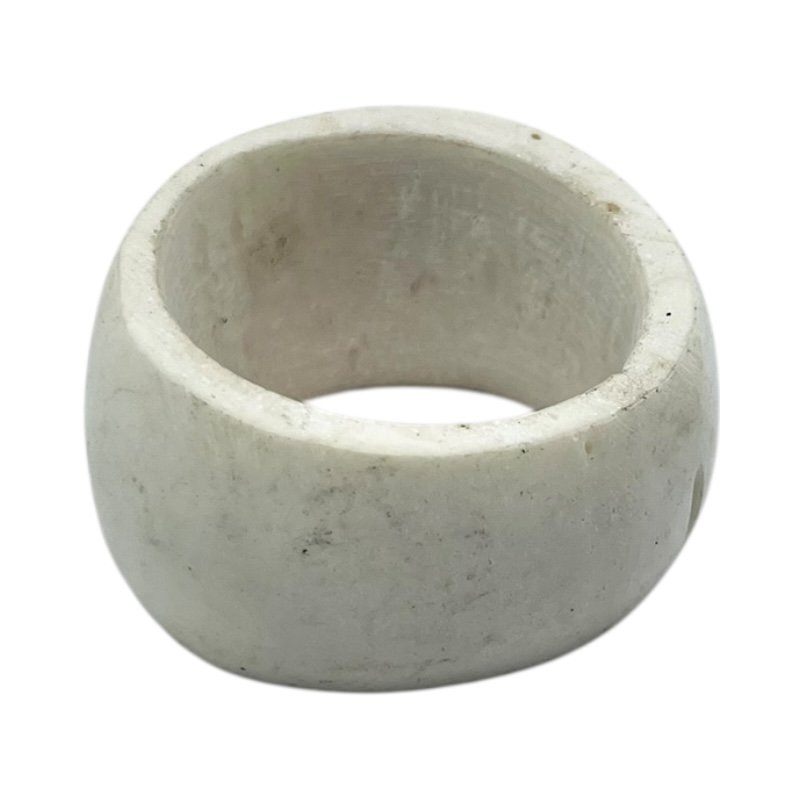 Kenya Handcarved Cow Bone Amani Napkin Rings