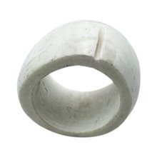 Amani Handcarved Cow Bone Napkin Rings