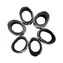 Handmade African Twiga Batik Napkin Rings