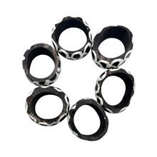 Mzani Batik Napkin Rings