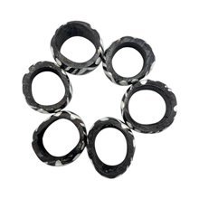 Mwendo Batik Napkin Rings