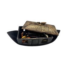 African Jacaranda Noah's Ark Removable Lid