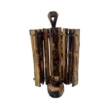 Handcarved Kenyan Olive Wood Branch Loop Nativity