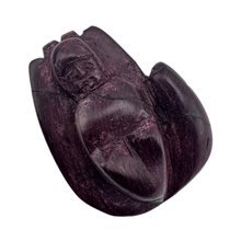 Handcarved Kenyan Jacaranda 3-Piece Nativity Baby Jesus