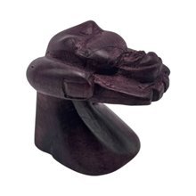 Handmade Kenyan Jacaranda 3-Piece Nativity Mary