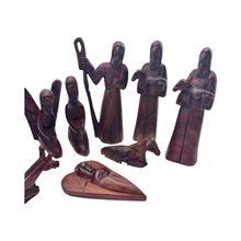 Jacaranda Wood Nativity Shephards