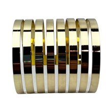 Ufuatano African Handmade Brass Cuff Bracelet