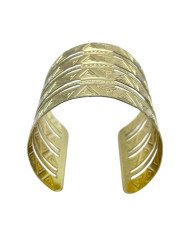 Mdundo Handmade African Brass Cuff