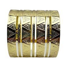 Mdundo African Handmade Brass Cuff Bracelet