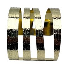 Dhahania African Handmade Brass Cuff