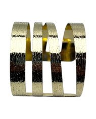 Dhahania African Handmade Brass Cuff