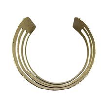 Handmade Dhahania African Brass Cuff