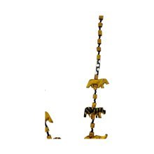 African Carved Animal Beads Wanyama Safari Necklace