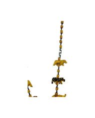 African Carved Animal Beads Wanyama Safari Necklace