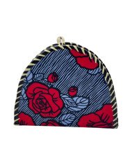 Rose African Kitenge Clamshell Nativity