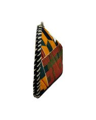 Kente Clamshell Banana Fiber Nativity