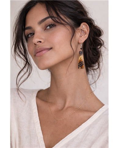 Ishara Cow Horn Earrings